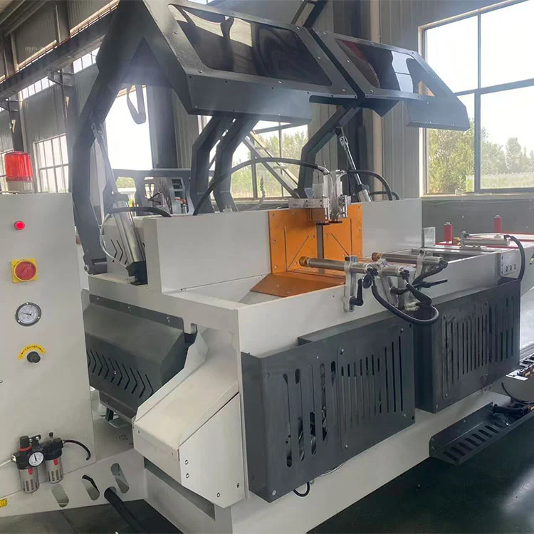 CNC automatisk dobbelthodegjæringssag for aluminiumsvindusdør