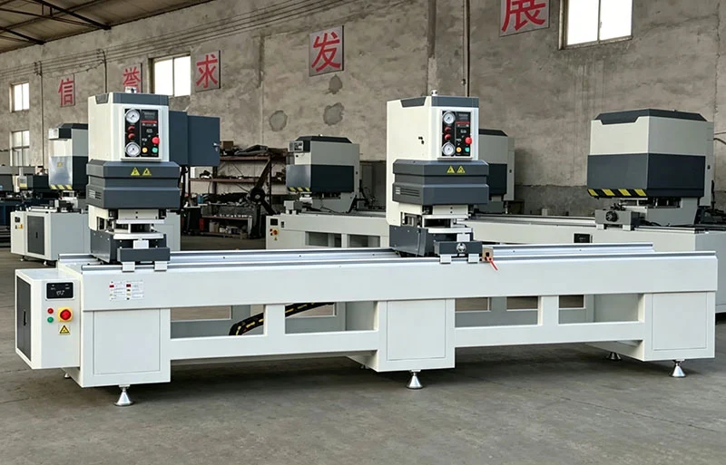 UPVC PVC Windows Double Head Seamless Welding Machine